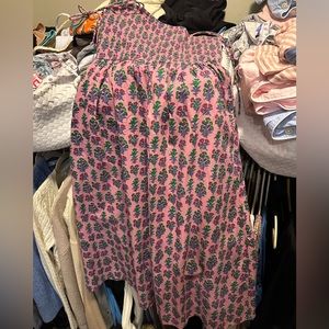 Maisie Smocked Midi Dress